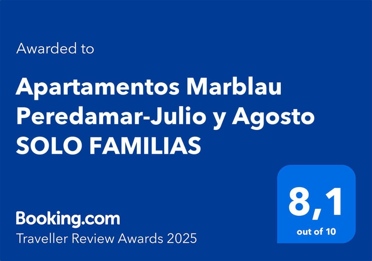 Apartamentos Marblau Peredamar-Julio Y Agosto Solo Familias Gandía Eksteriør billede